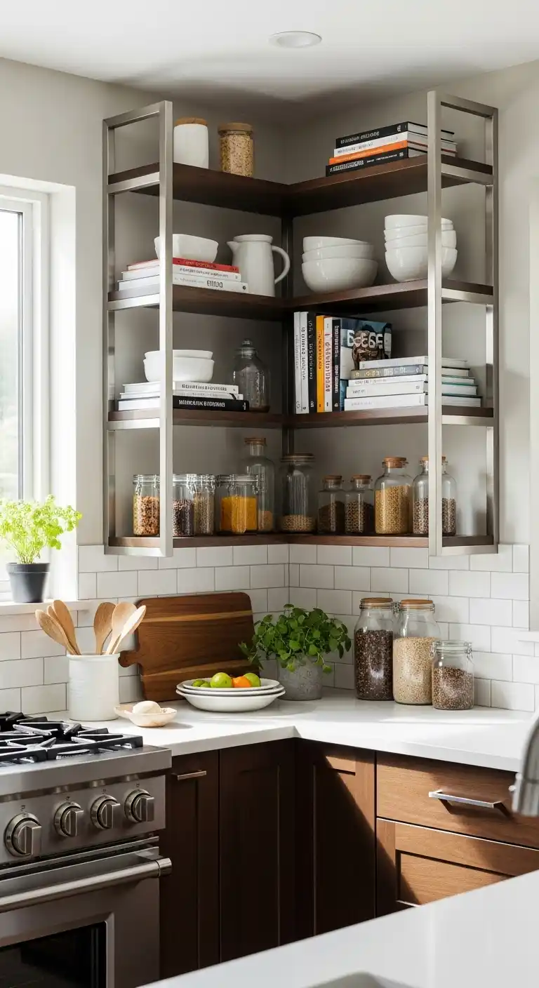 Modular Corner Shelving Units