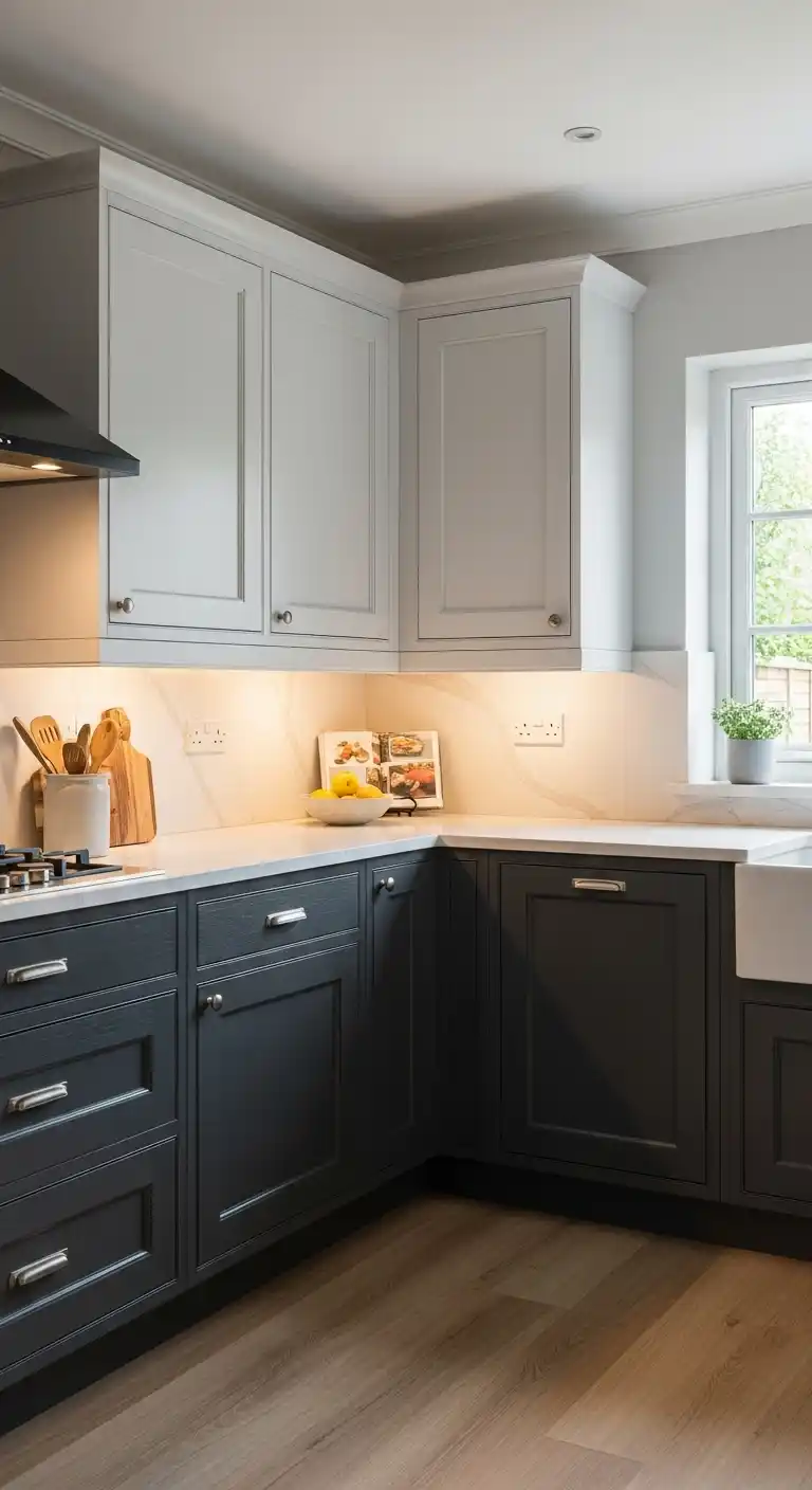 Two-Tone Kitchen Cabinet Style