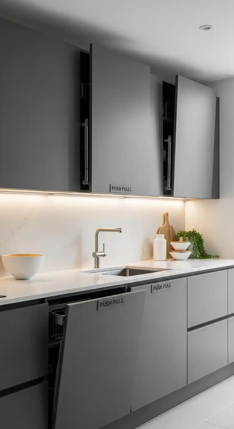 Handleless Kitchen Cabinet Style