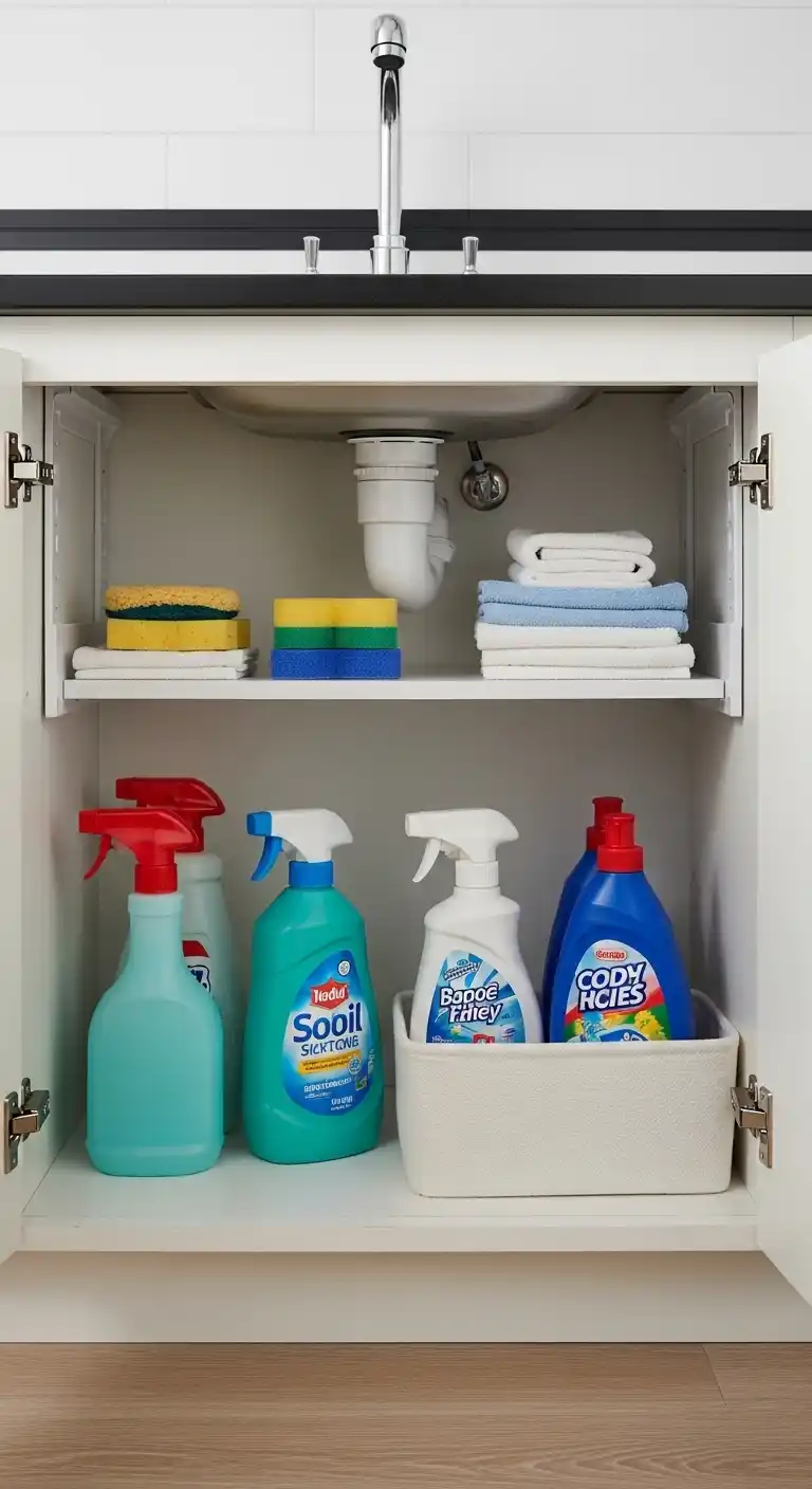 Overhead Shelf for Rarely Used Items