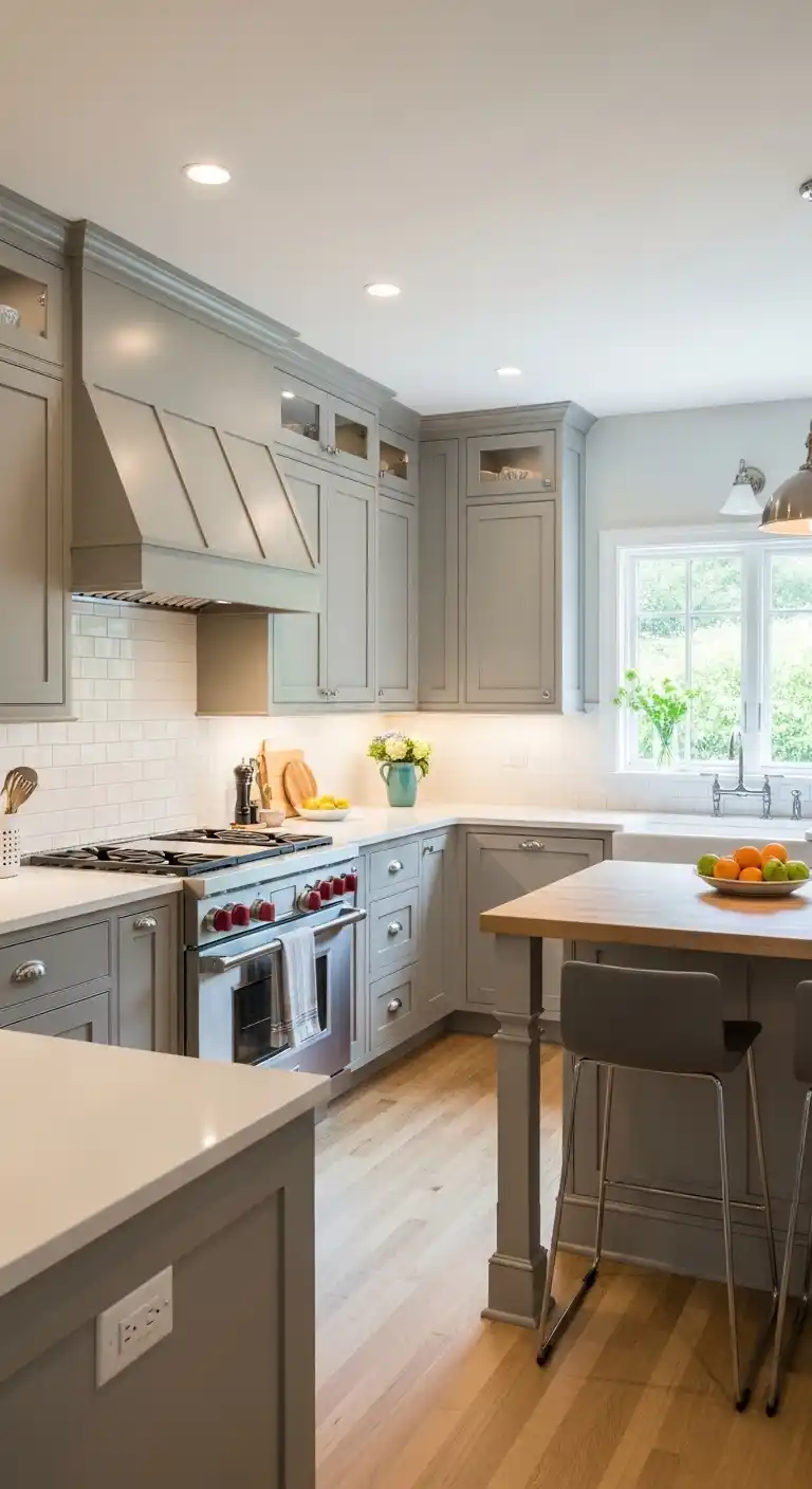 Gray Cabinets for Timeless Appeal