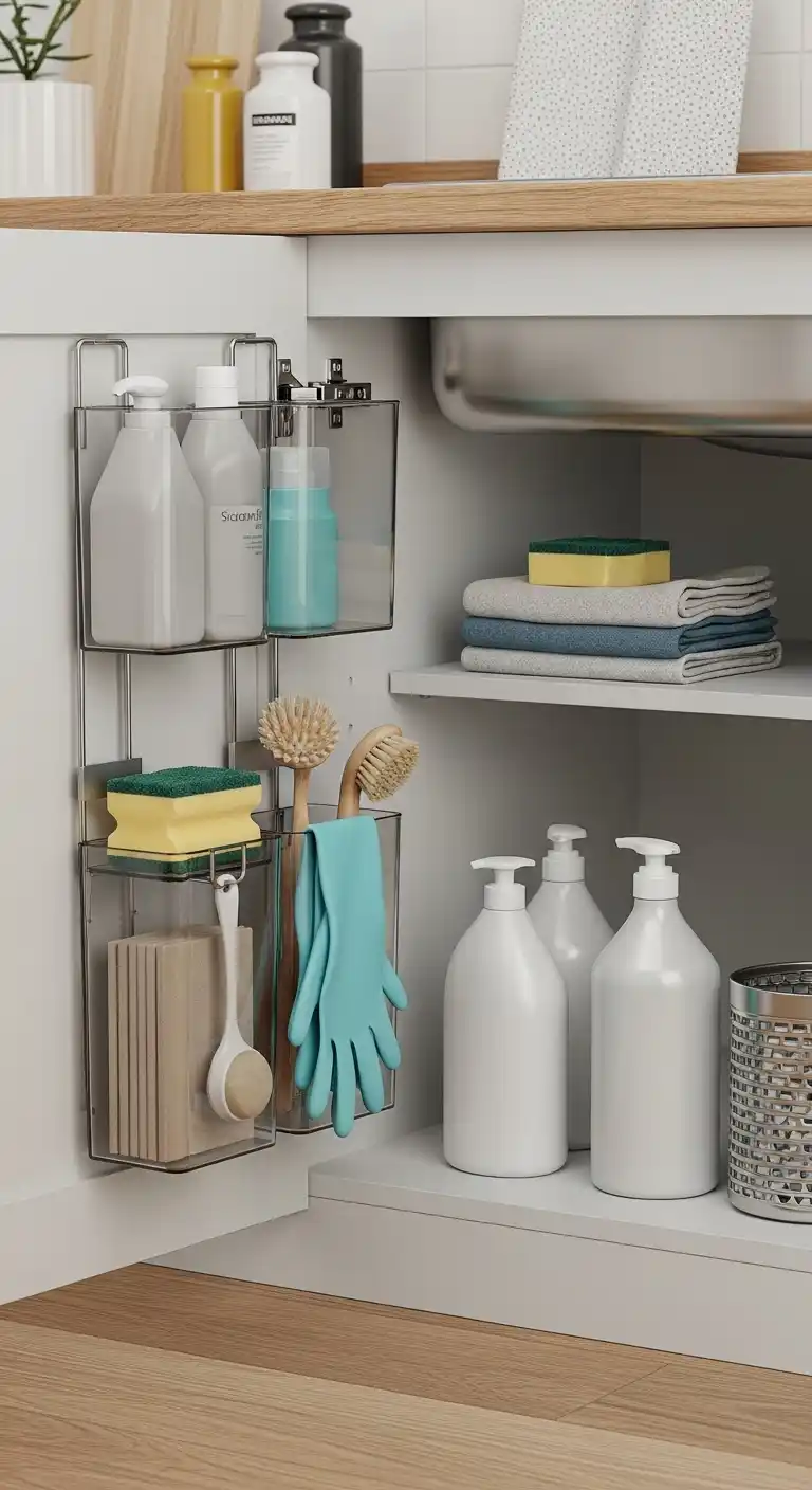 Door-Mounted Storage Containers