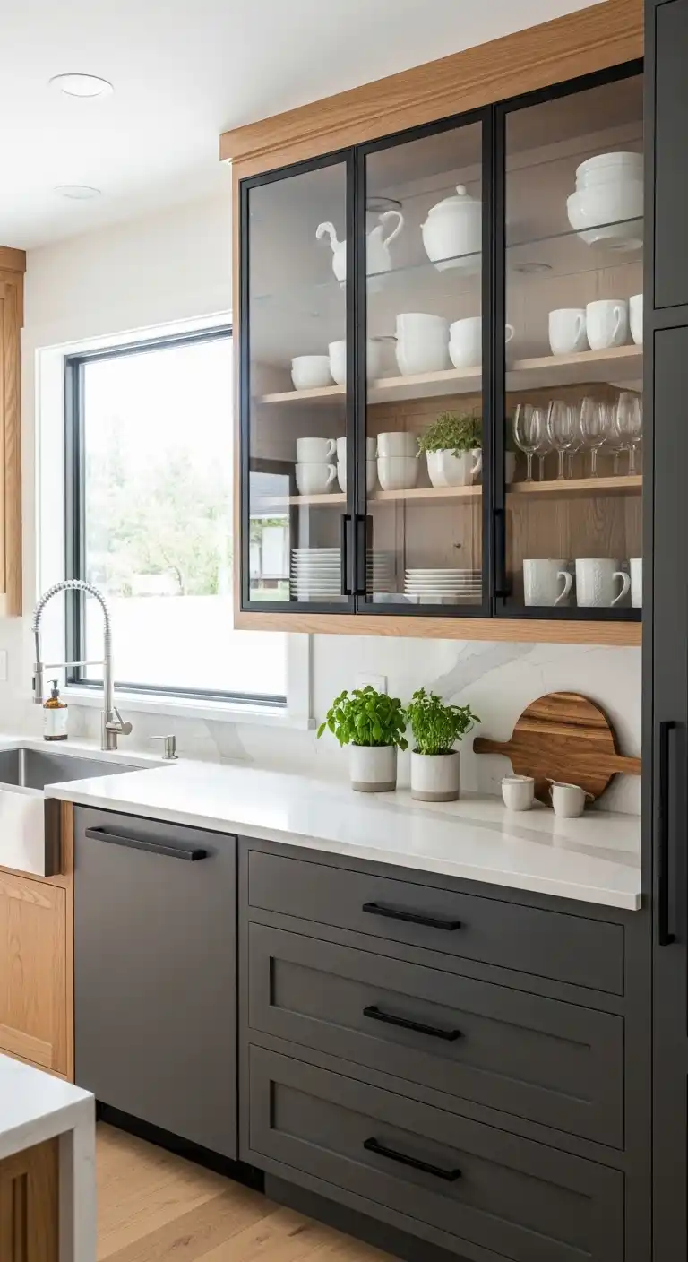 Glass-Front Cabinets