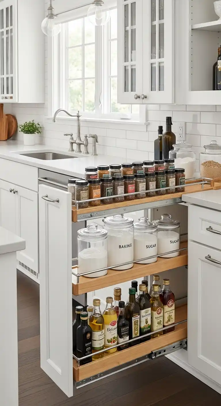 Adjustable Sliding Trays