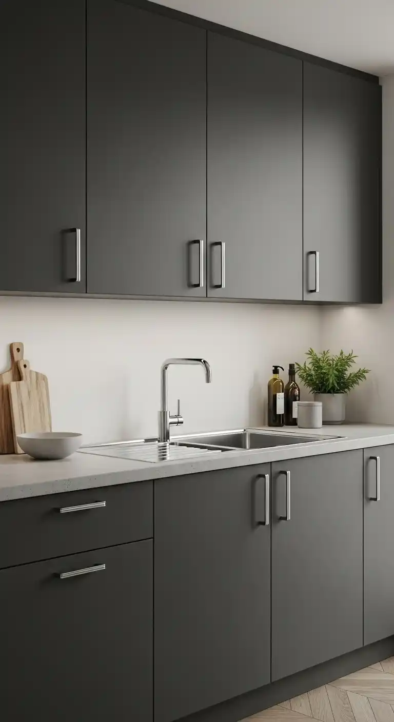 Slab Kitchen Cabinet Style