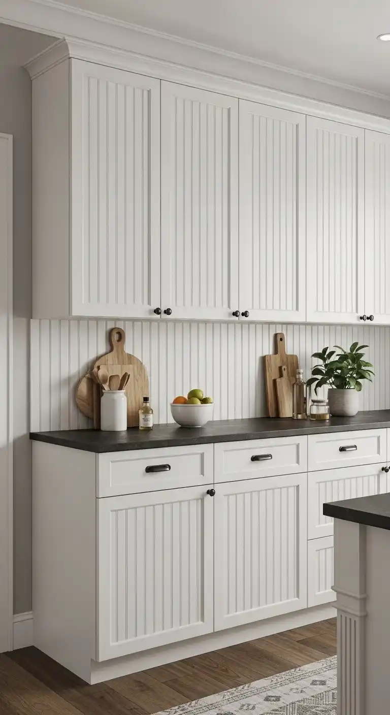 Beadboard Kitchen Cabinet Style