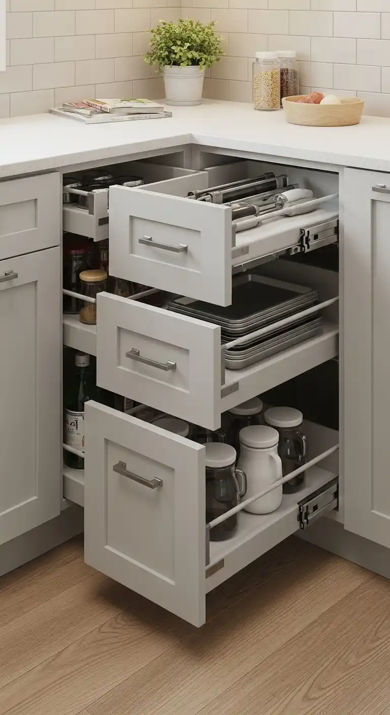 Diagonal Drawers