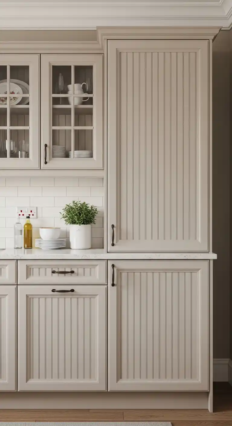 Beadboard Cabinets