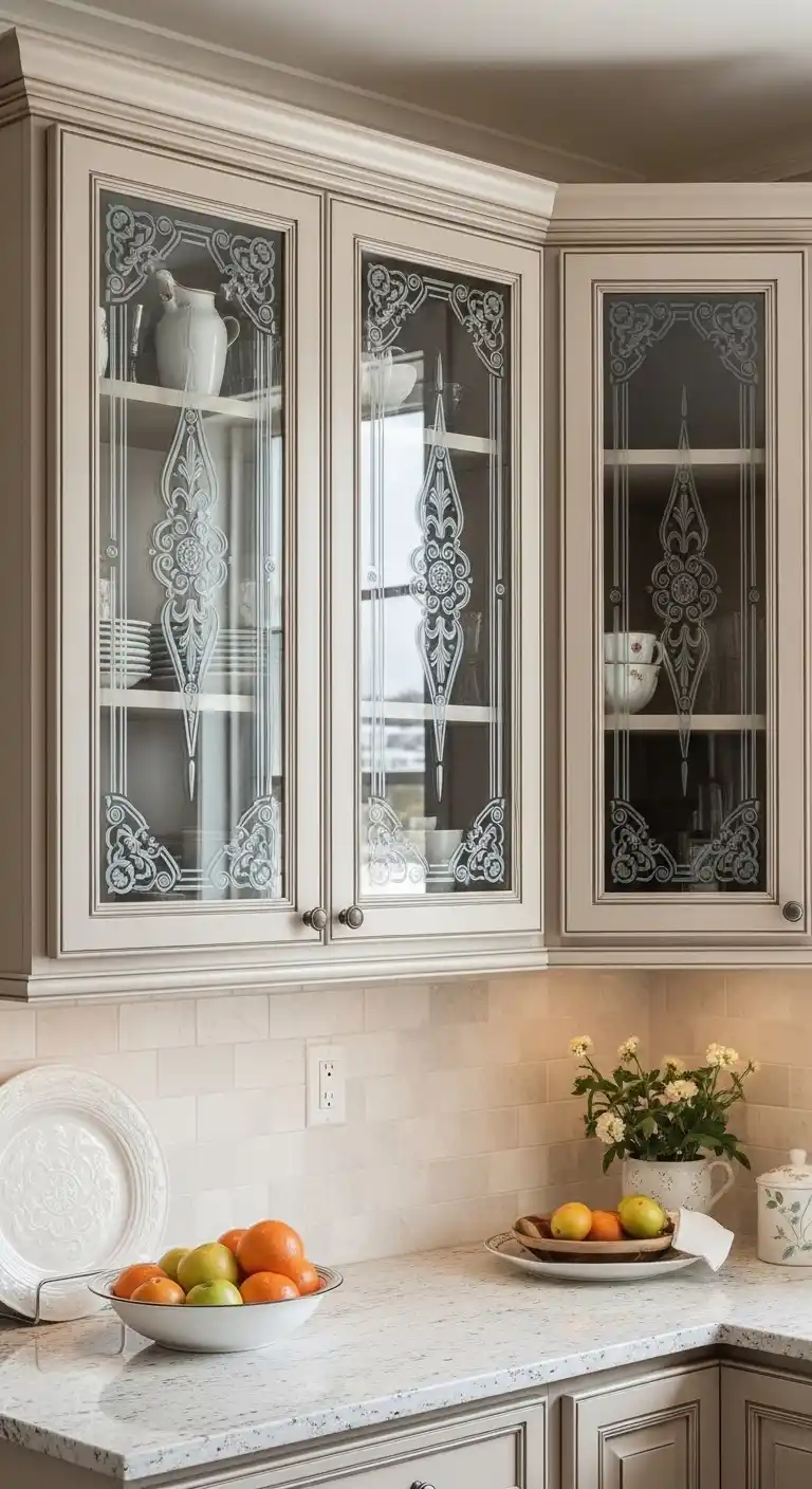 Etched Glass for Personalized Details