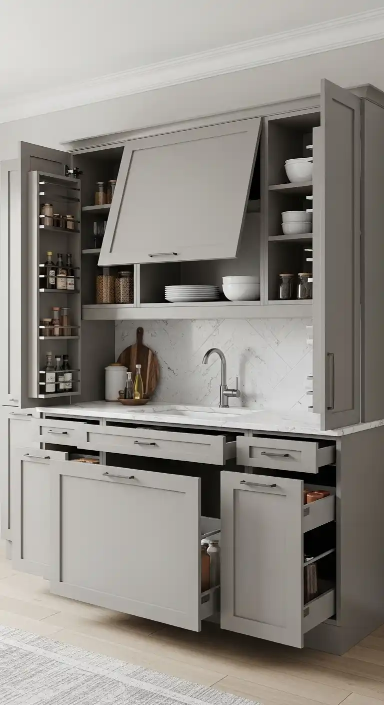 Flat-Panel Frameless Cabinets