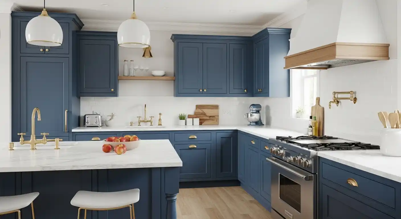 Blue Kitchen Cabinet Ideas