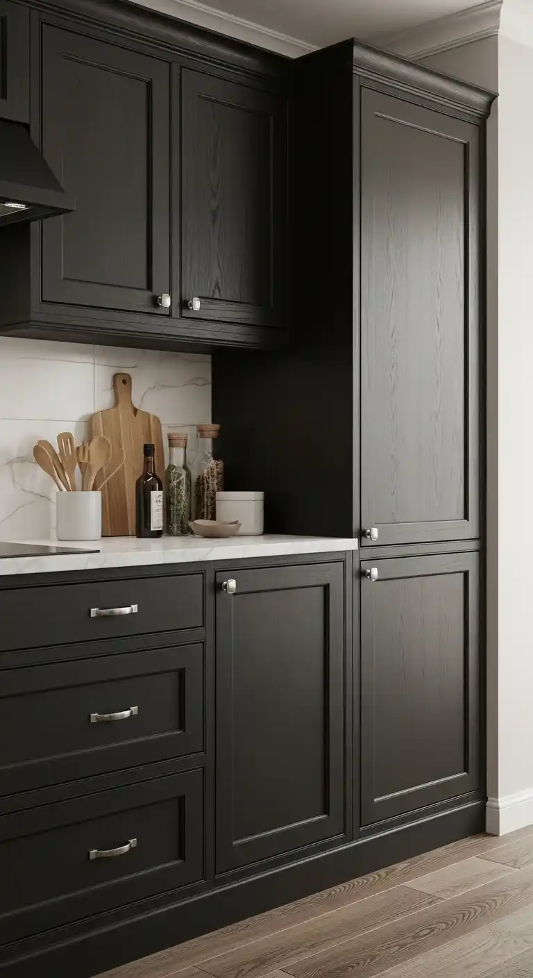 Choosing The Right Black Kitchen Cabinet Finish For Your Space
