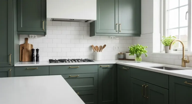 Green Kitchen Cabinet Designs
