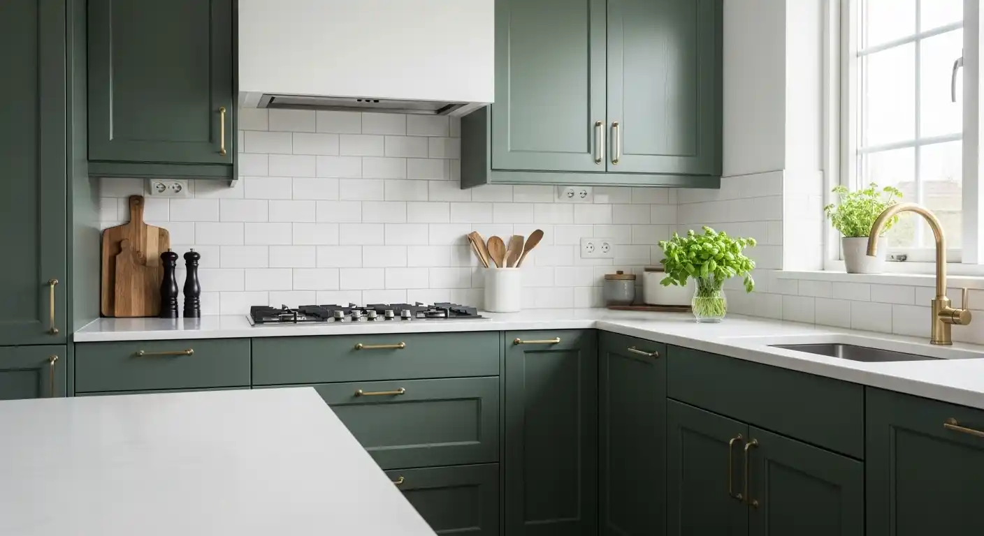 Green Kitchen Cabinet Designs