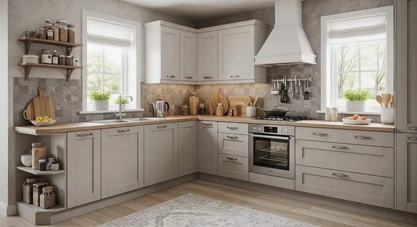 L Shape Kitchen Cabinet Ideas
