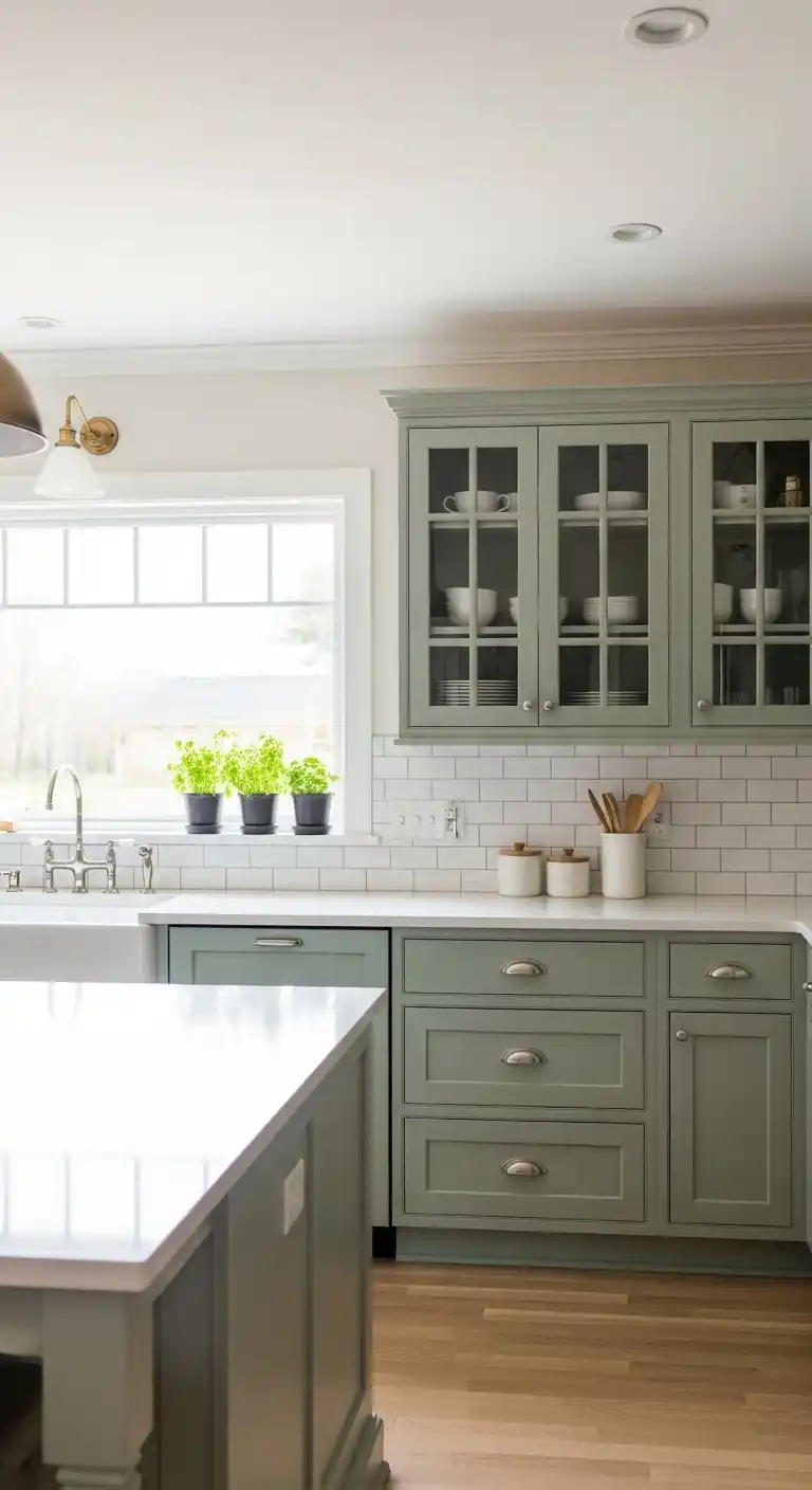 Planning Before Choosing Sage Green Cabinets