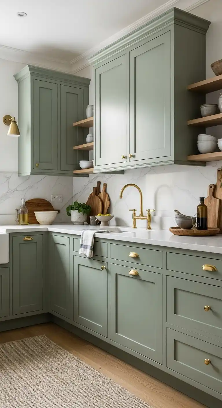 Why Green Cabinets Are a Timeless Choice
