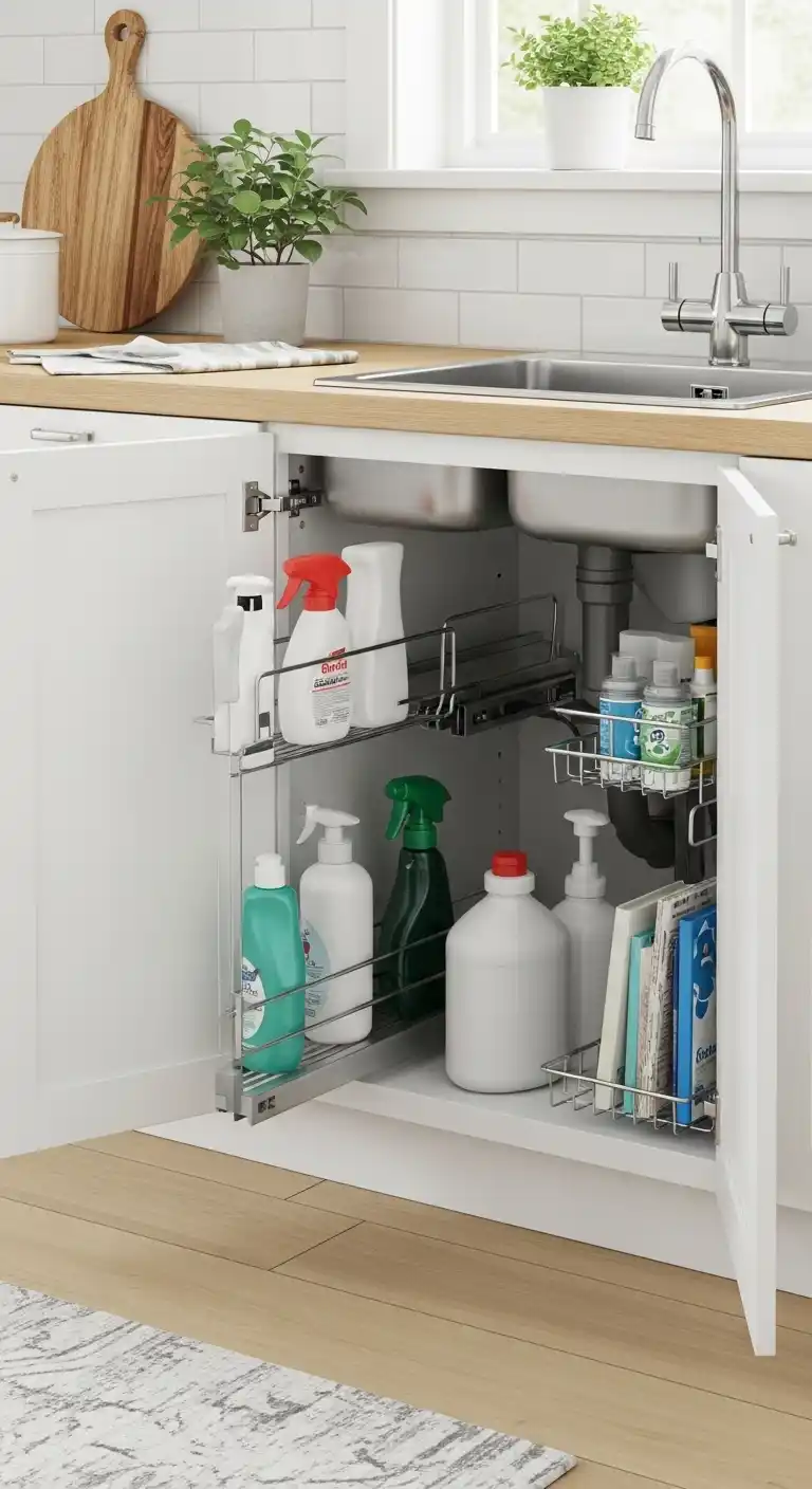 Why Organizing Your Under-Sink Cabinet Matters