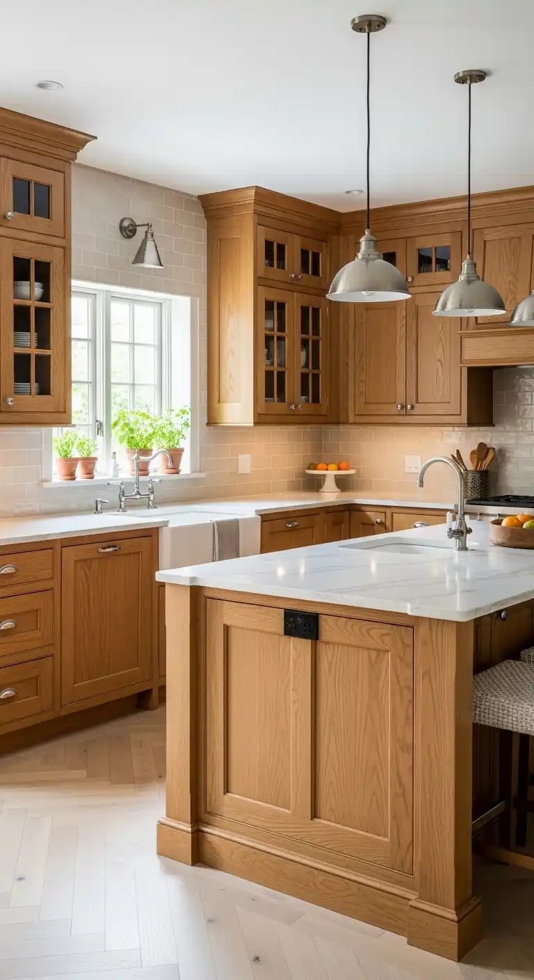 Warm Honey Oak