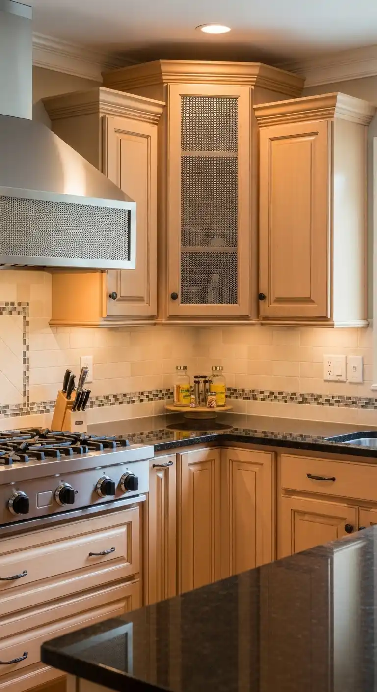 Corner Cabinet Vent Panels