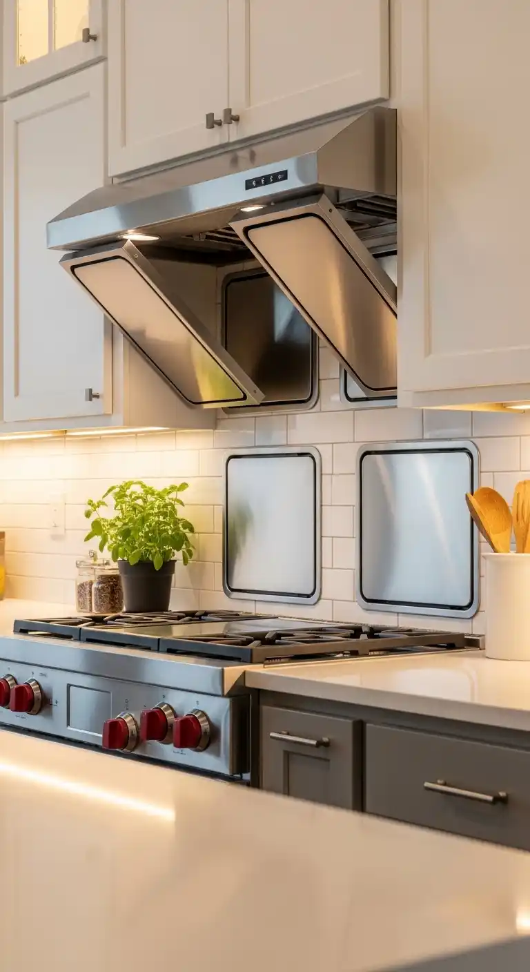 Magnetic Vent Panels for Easy Access