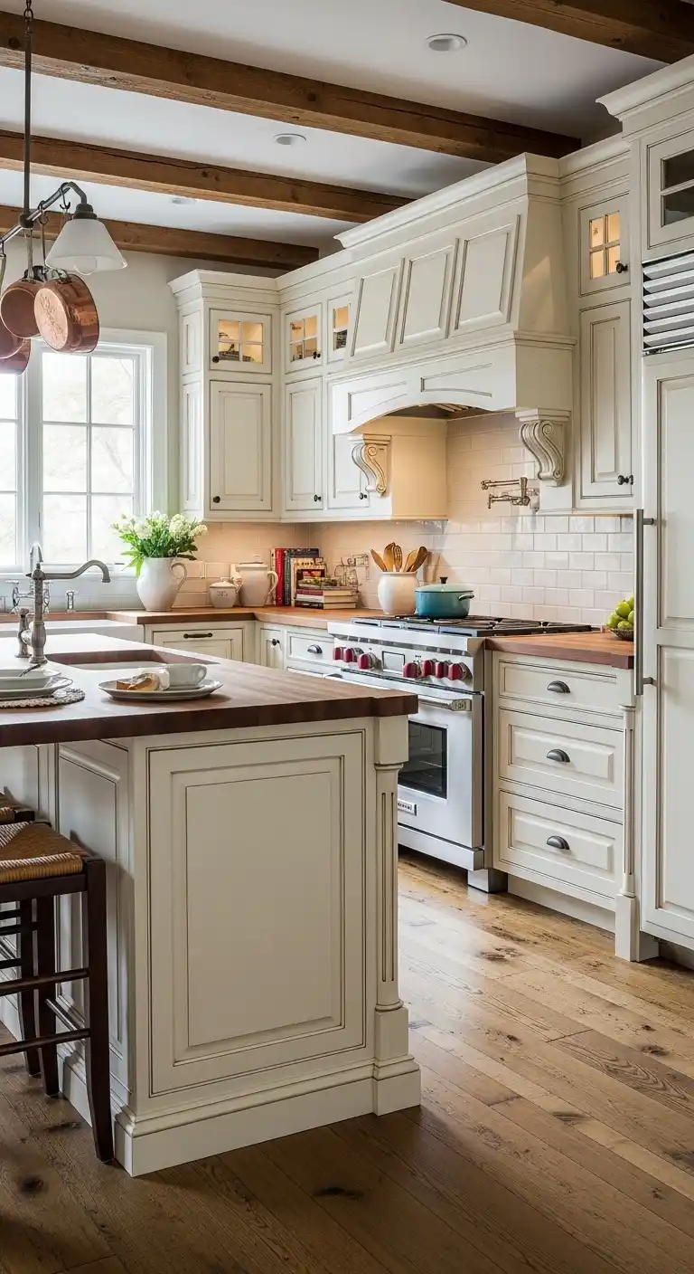 Raised Panel Cabinet Refacing for Traditional Appeal