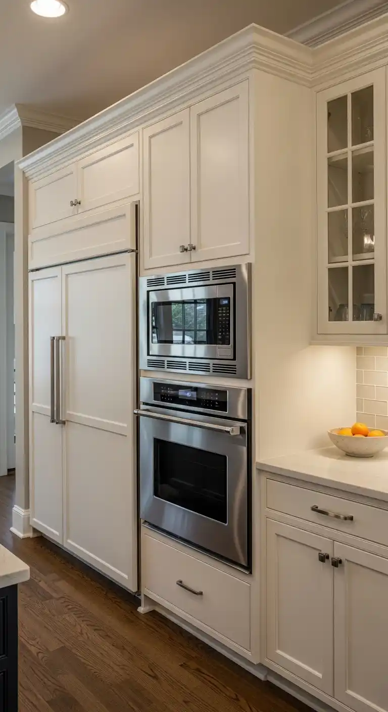 Integrated Appliance Kitchen Cabinet Valance