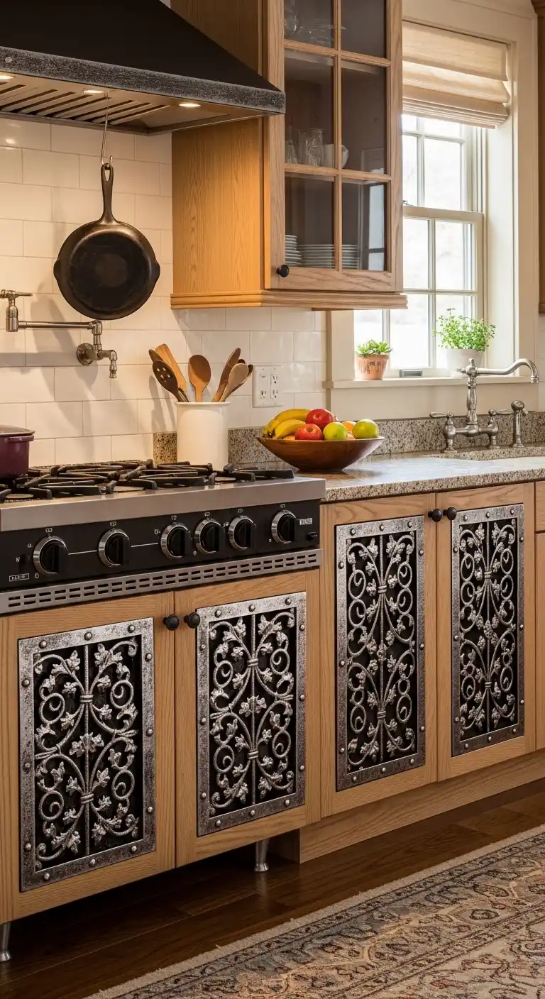 Decorative Metal Grill Inserts