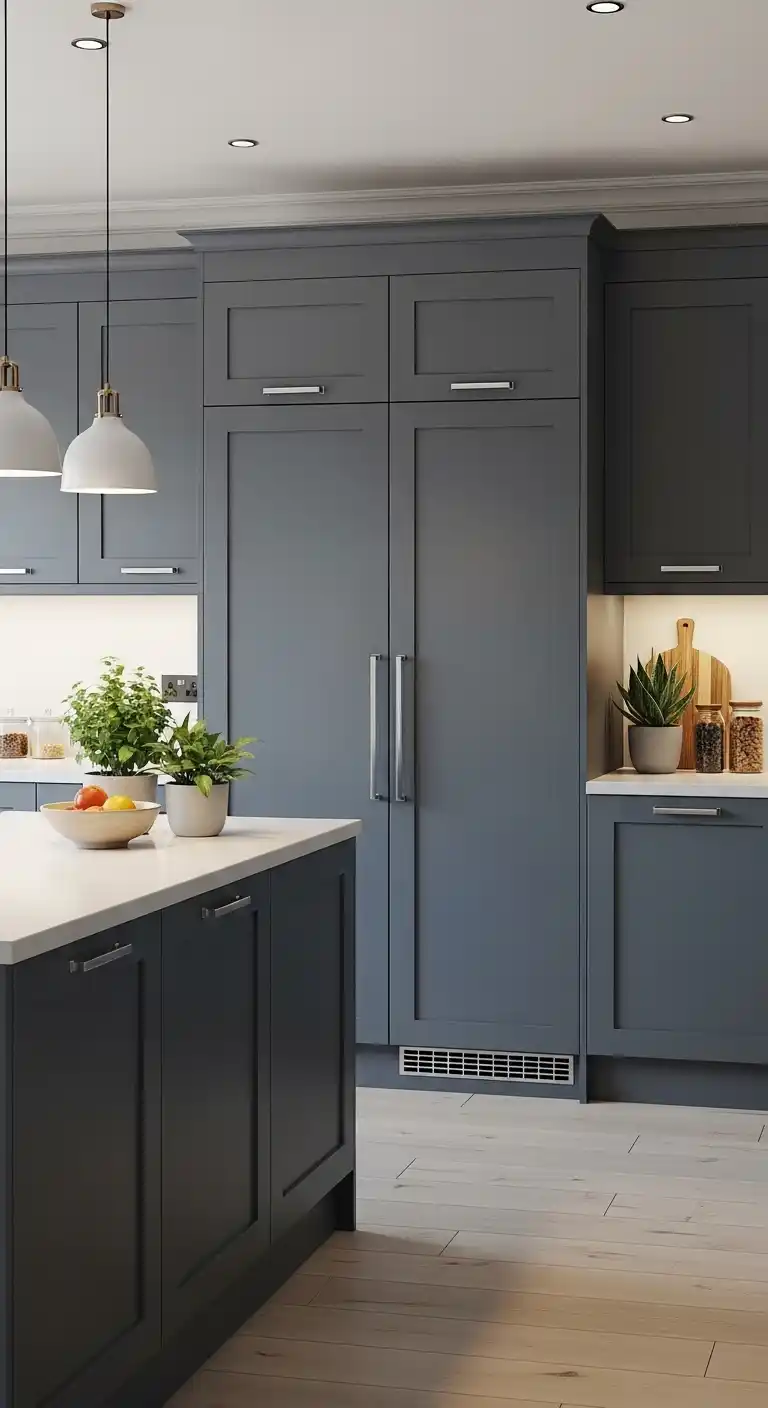 Fridge with Matching Cabinet Doors