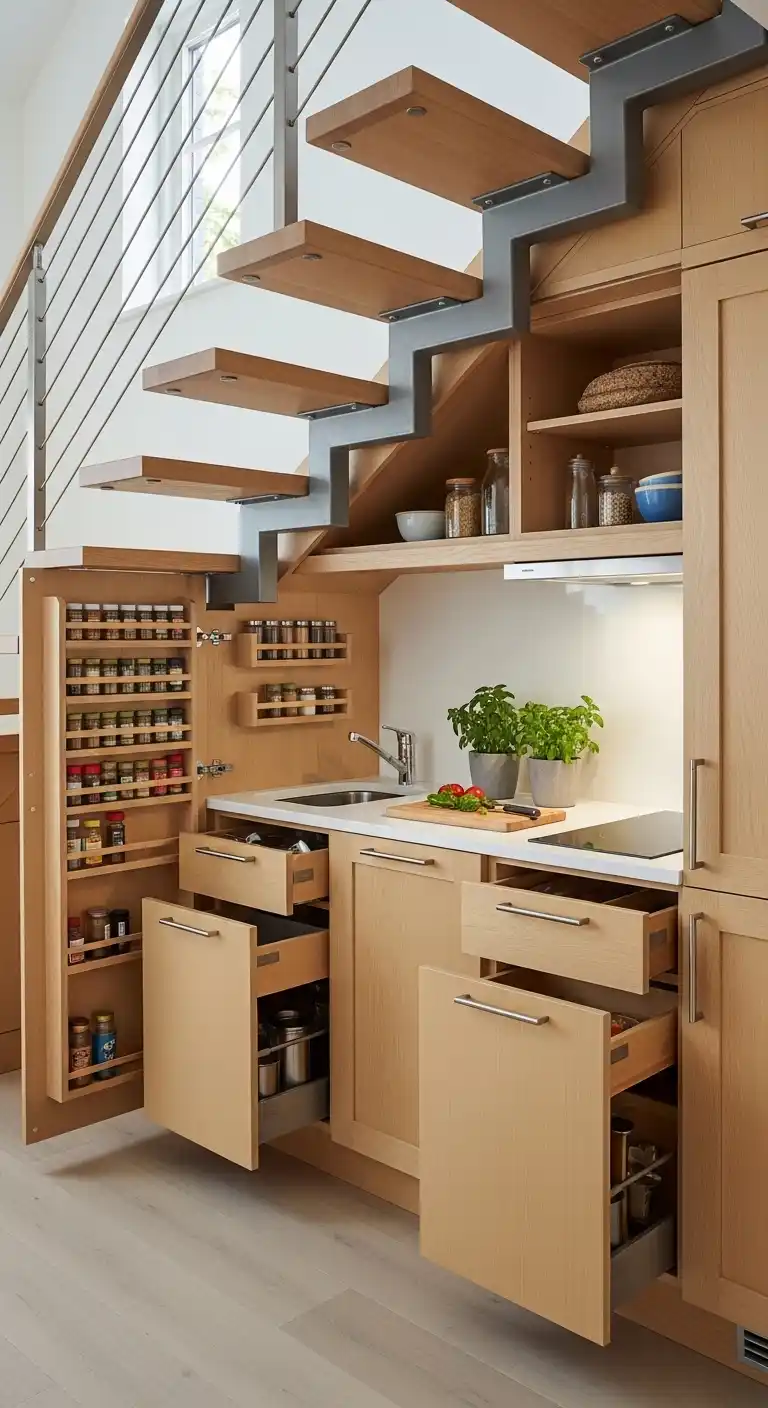 Multi-Purpose Under-Stairs Cabinet