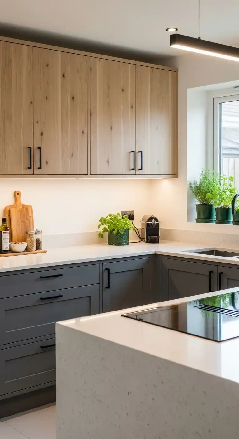 Sustainable Material Cabinet Refacing