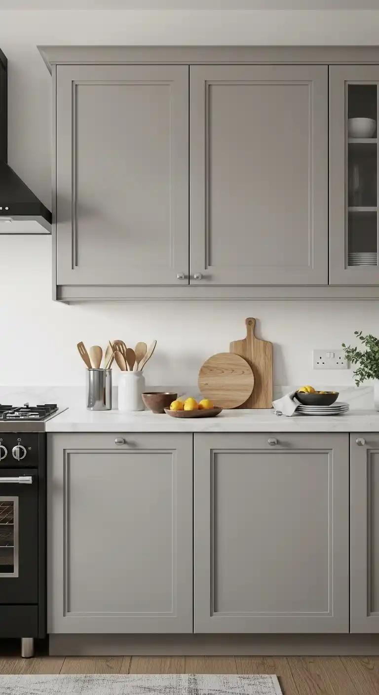 Matte Finish Cabinet Refacing for Modern Kitchens