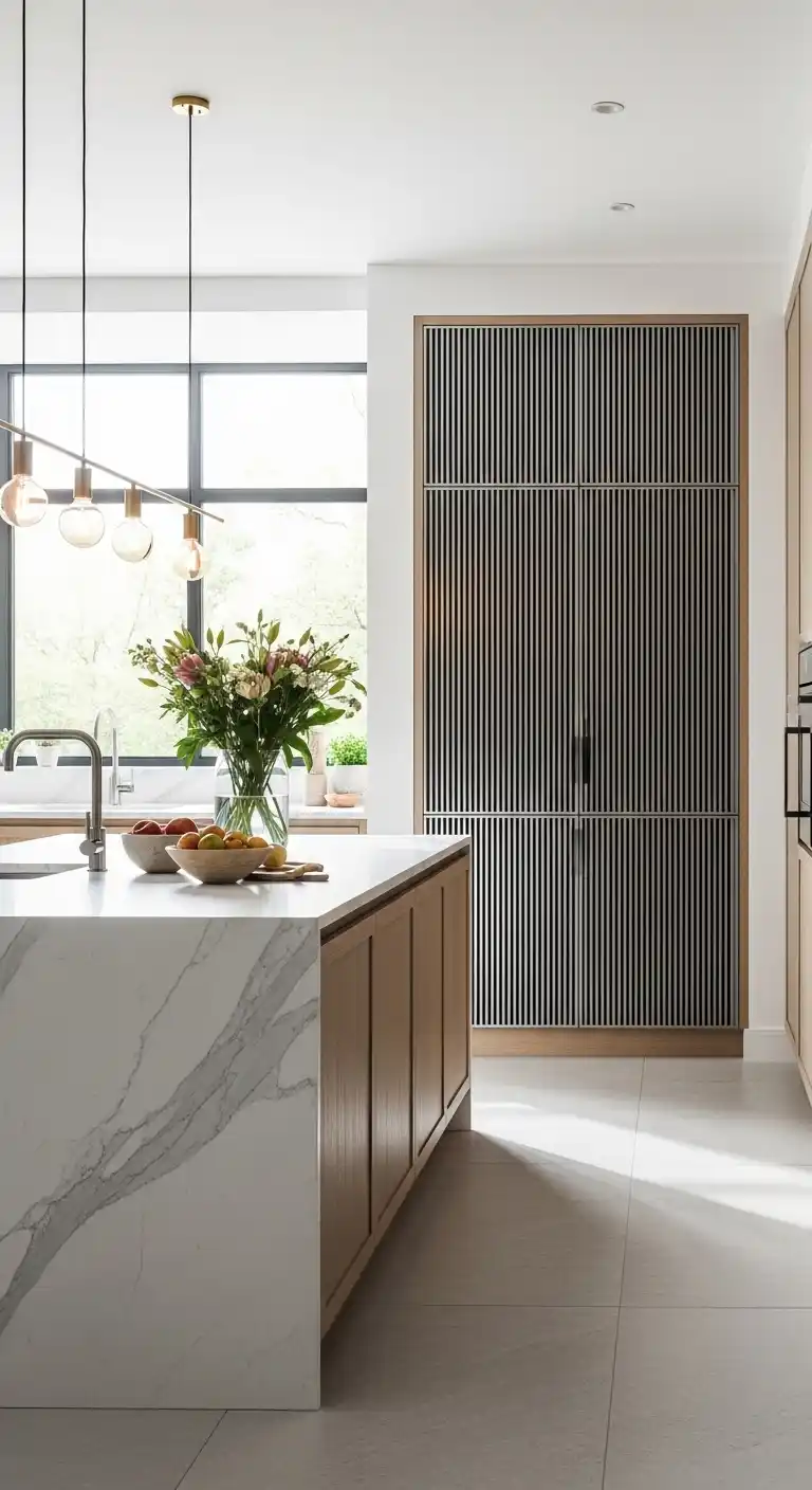 Slim Vertical Grills for Tall Cabinets