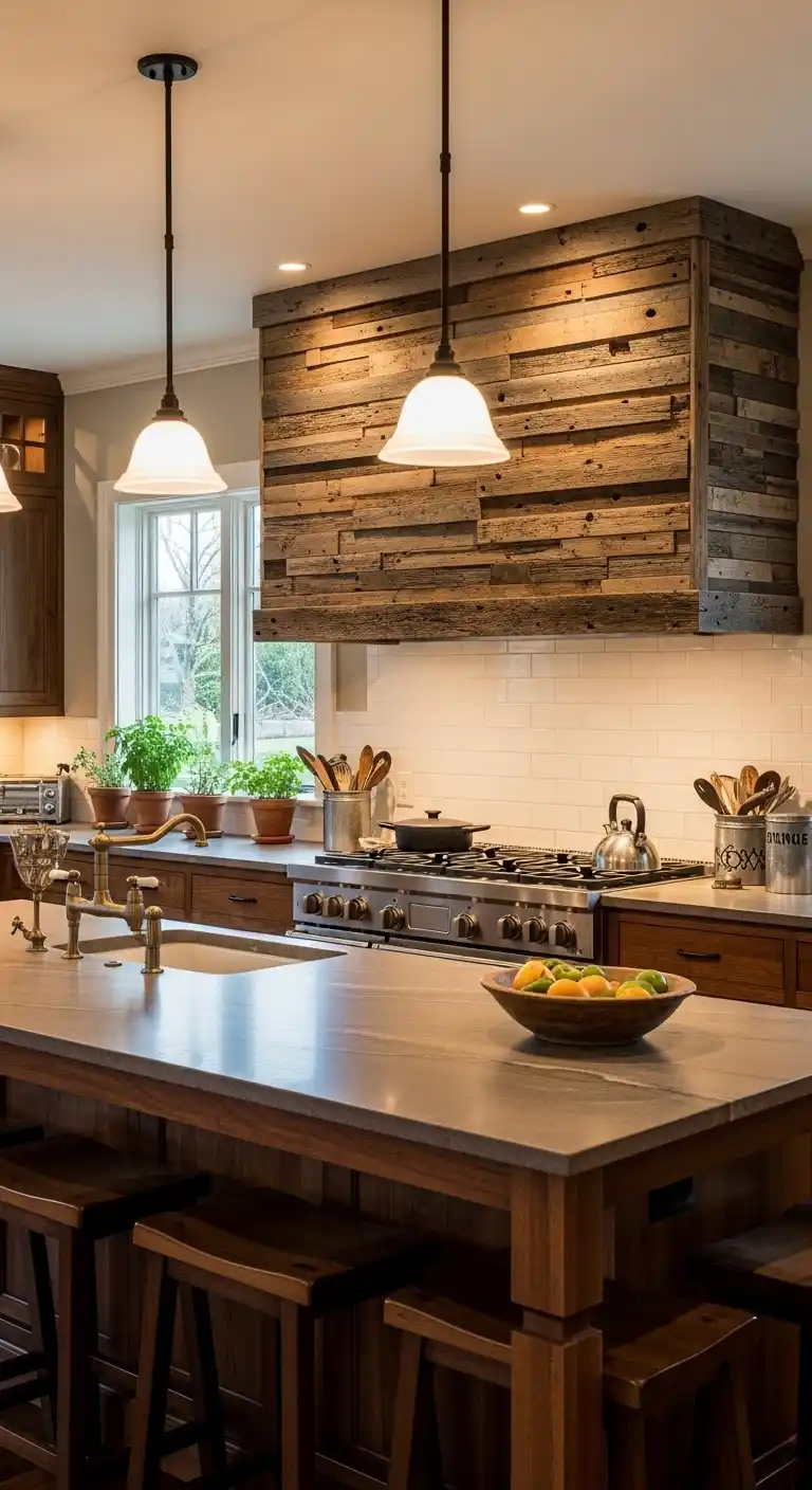 Reclaimed Wood Vent Panels