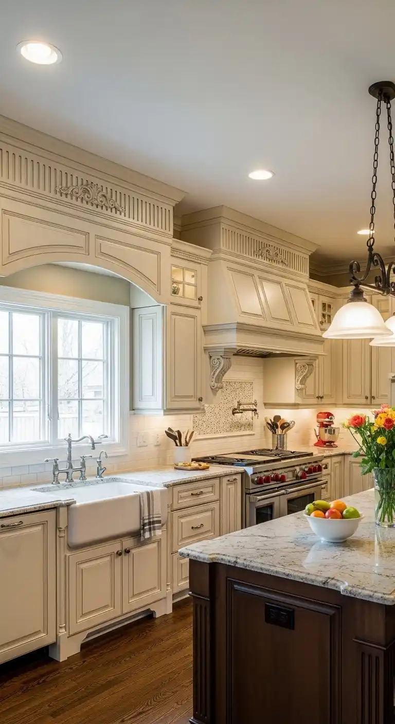 Crown Molding Kitchen Cabinet Valance