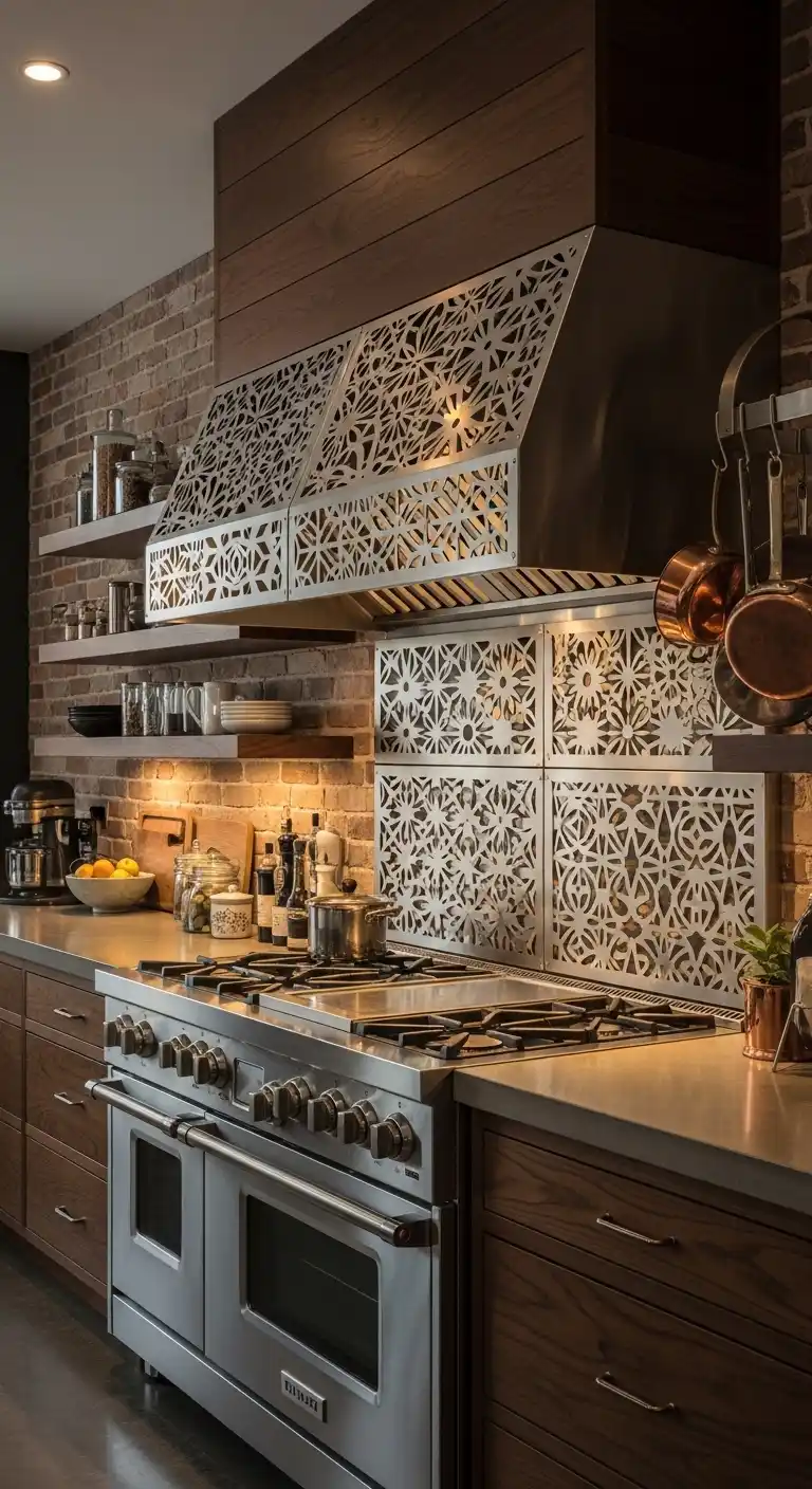 Custom Laser-Cut Metal Vent Designs