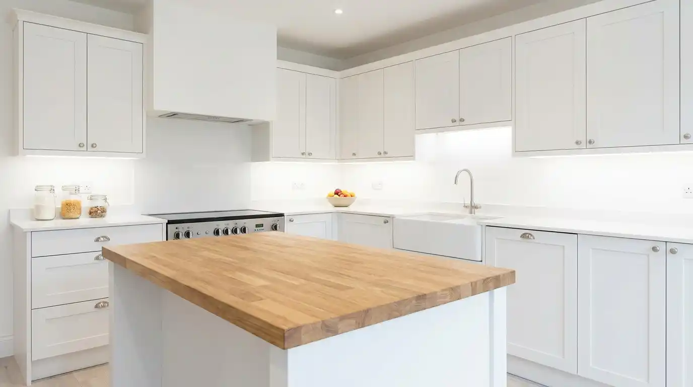 How to Attach a Butcher Block Top for a Clean Look