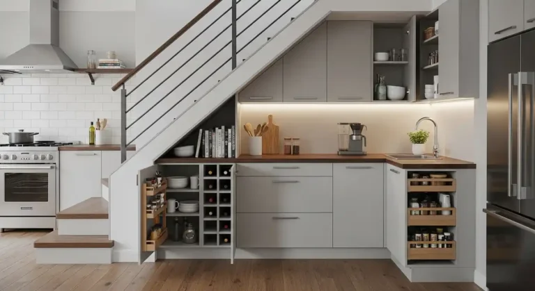 21 Kitchen Cabinet Under Stairs Ideas