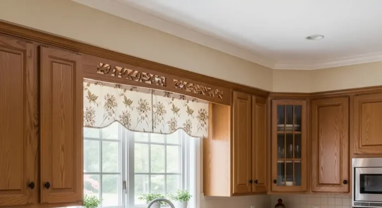 Kitchen Cabinet Valance Ideas