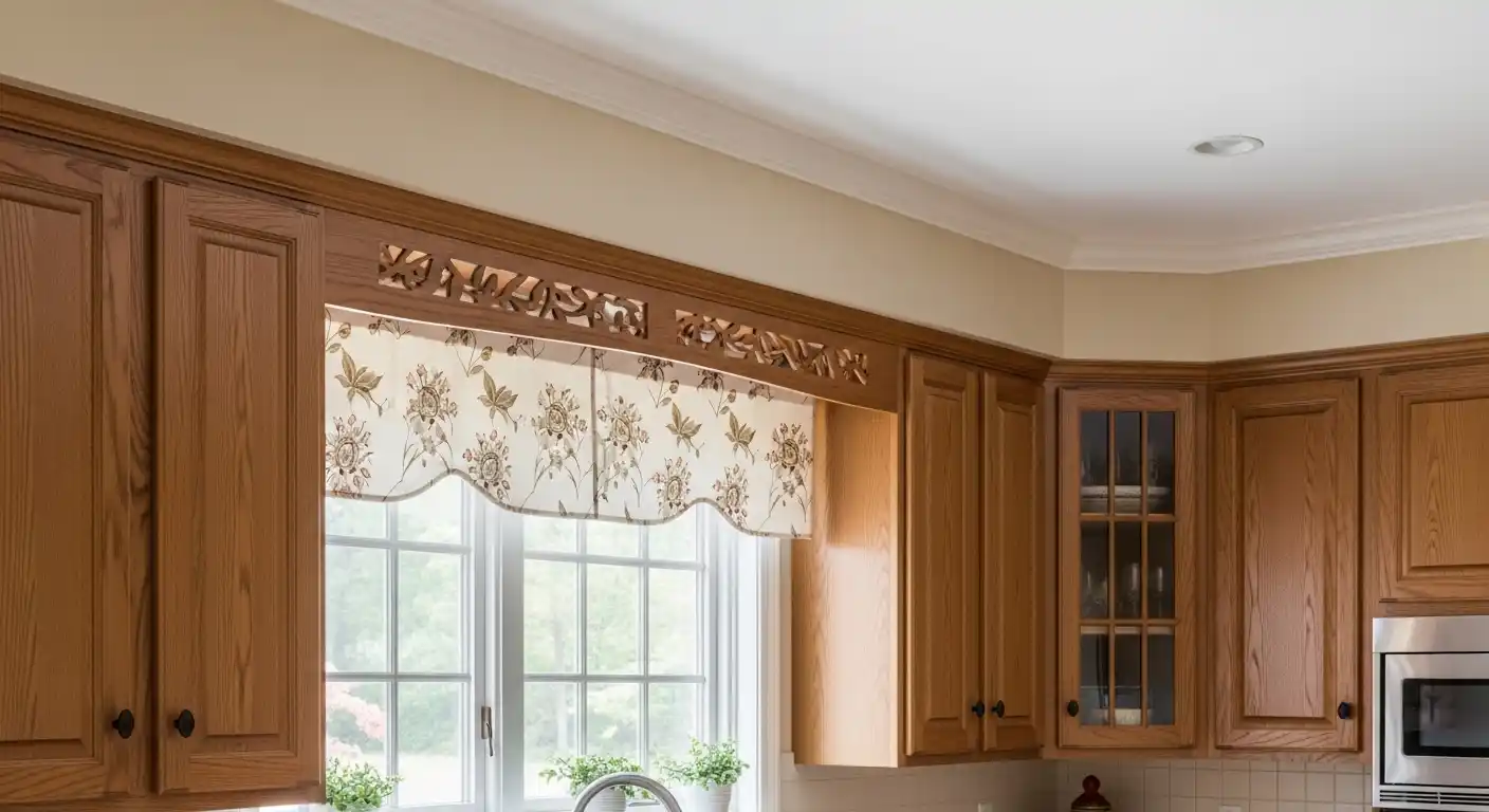 Kitchen Cabinet Valance Ideas
