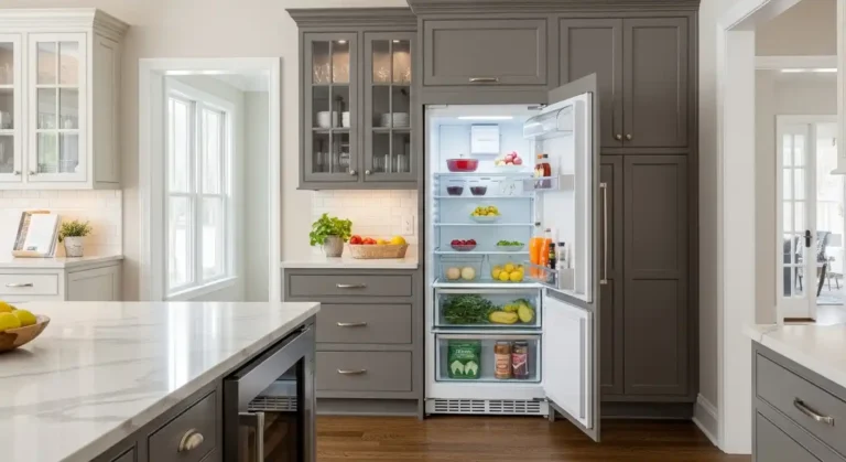 Kitchen Cabinet with Fridge Ideas