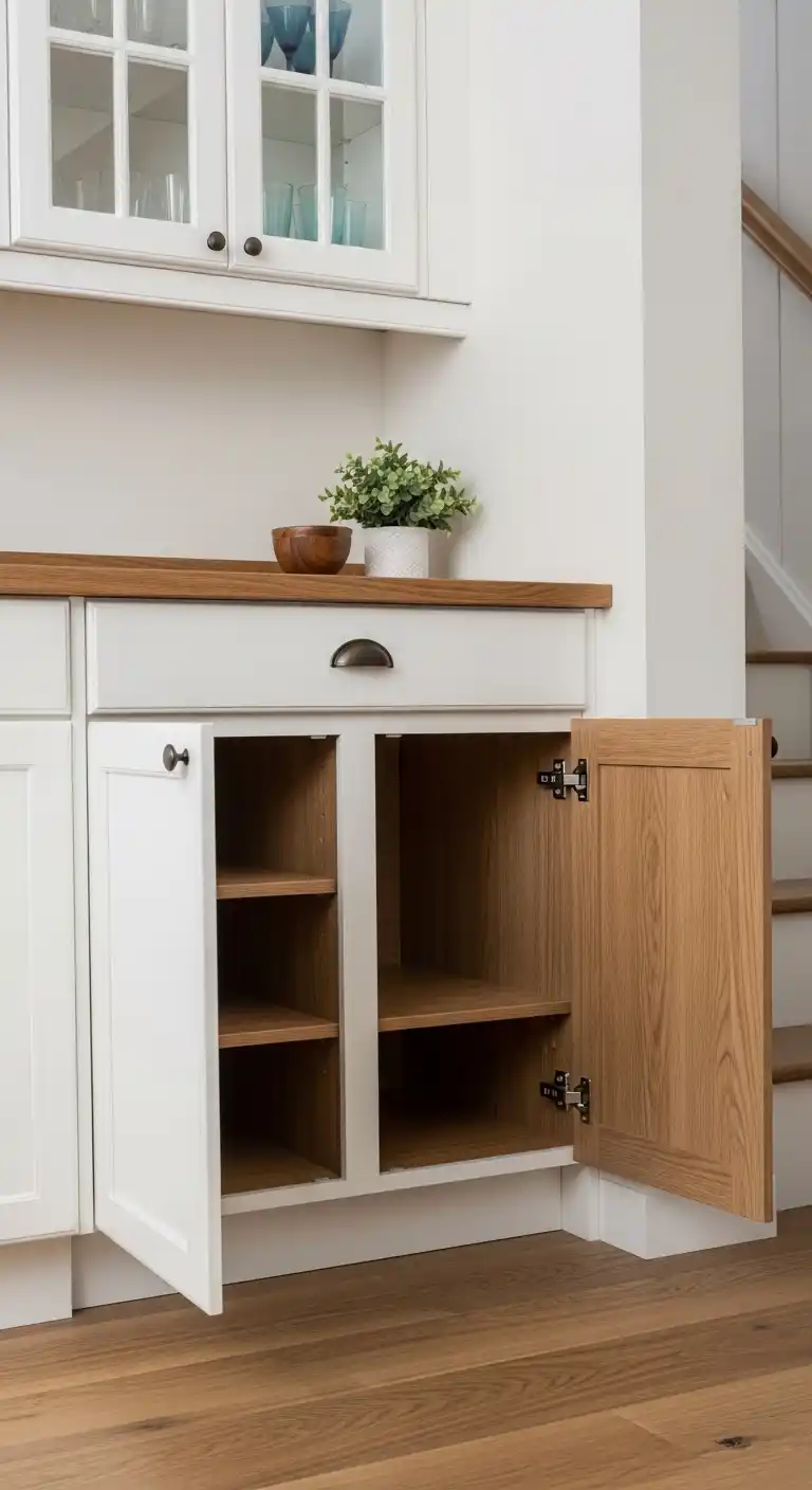 Materials and Design Options for Under-Stairs Cabinets