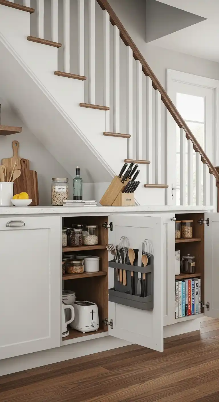 Why a Kitchen Cabinet Under Stairs is Worth Considering