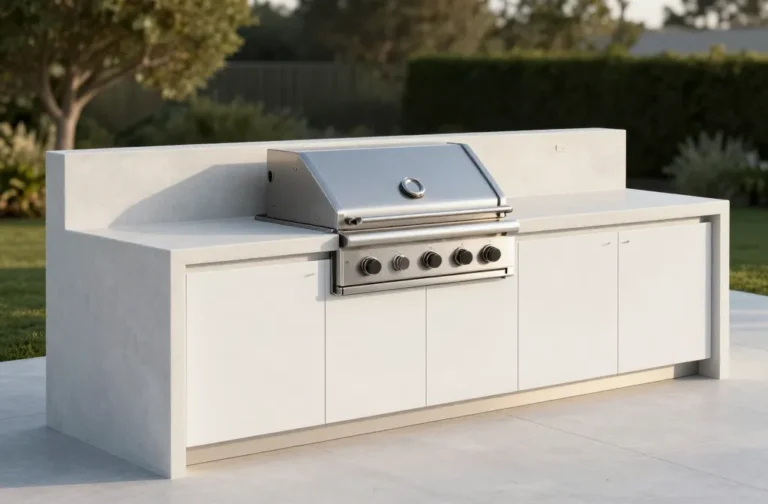 8 Minimalist Outdoor Kitchen Ideas for a Clean and Clutter-Free Backyard