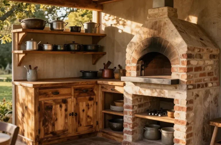 7 Rustic Outdoor Kitchen Ideas With Charm You Cannot Buy at a Store