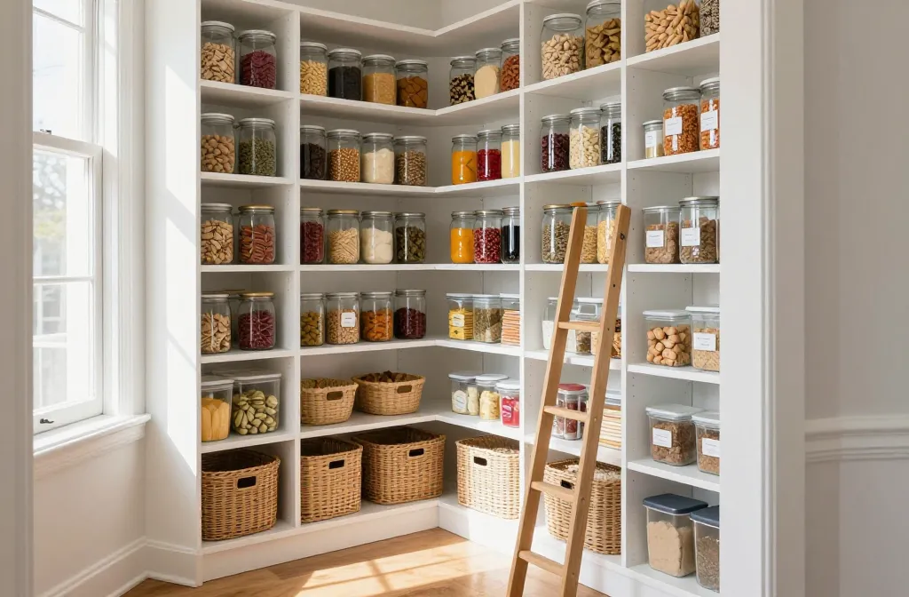 How to Organize a Walk-In Pantry